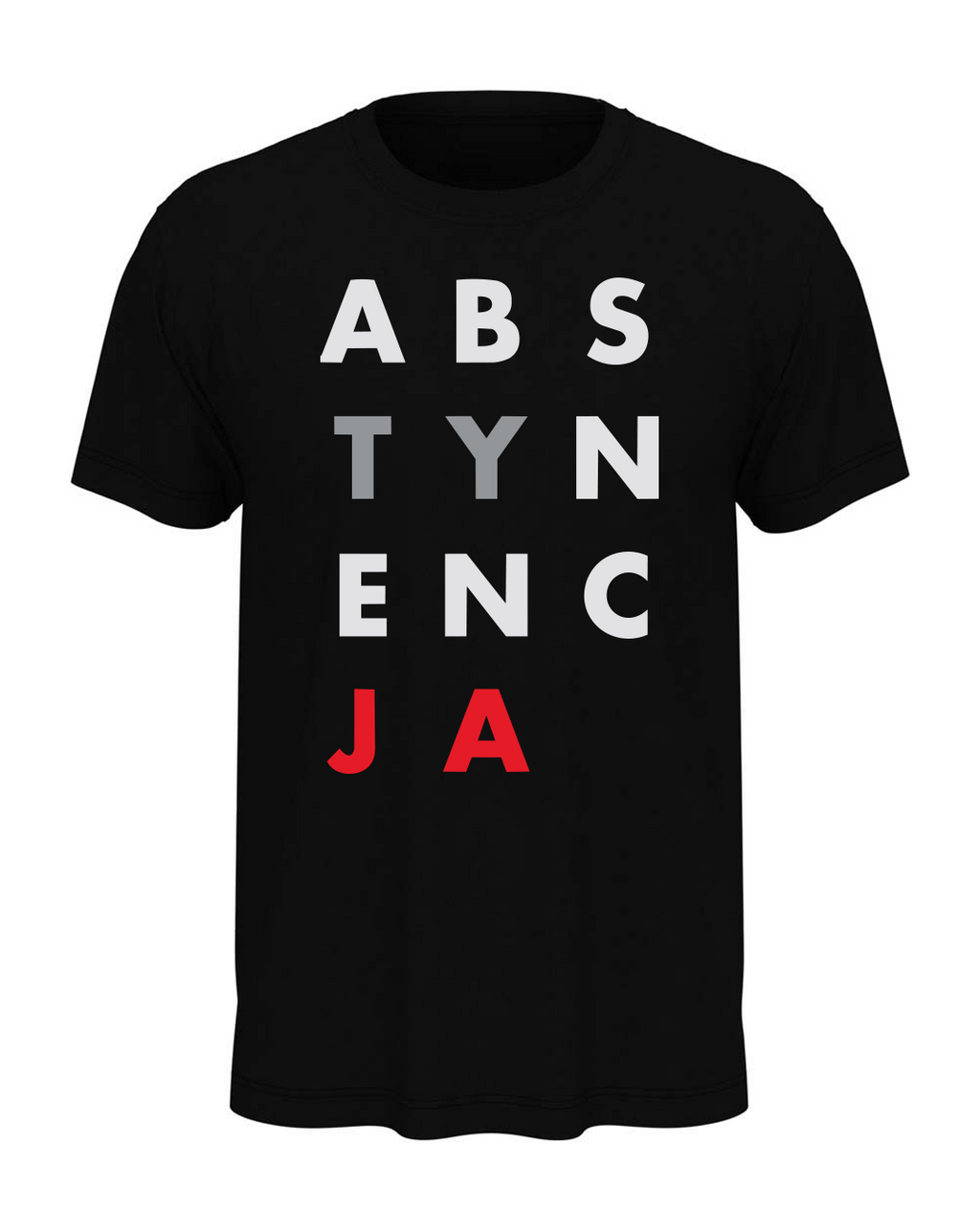 T-shirt "ABSTYNENCJA"