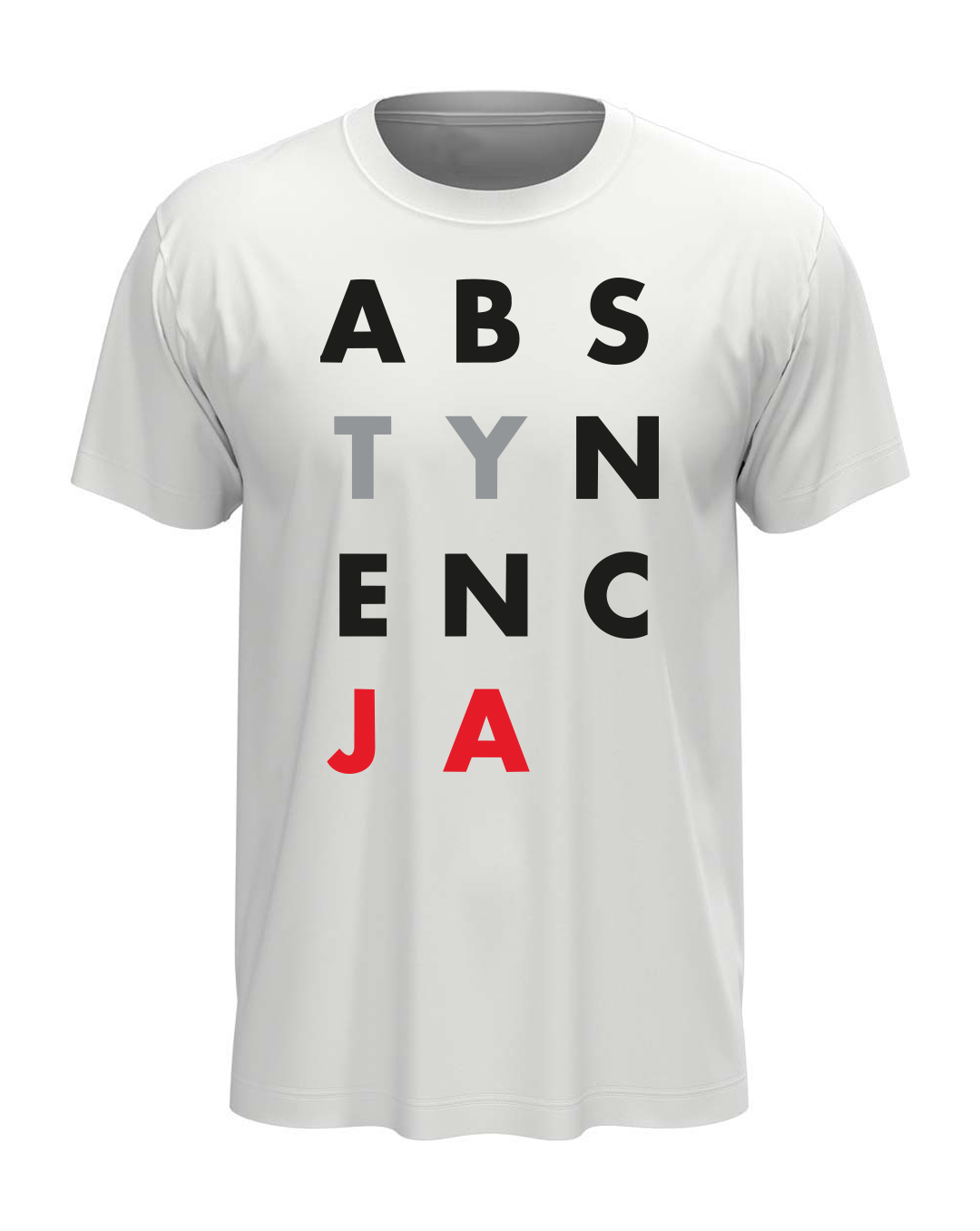 T-shirt "ABSTYNENCJA"