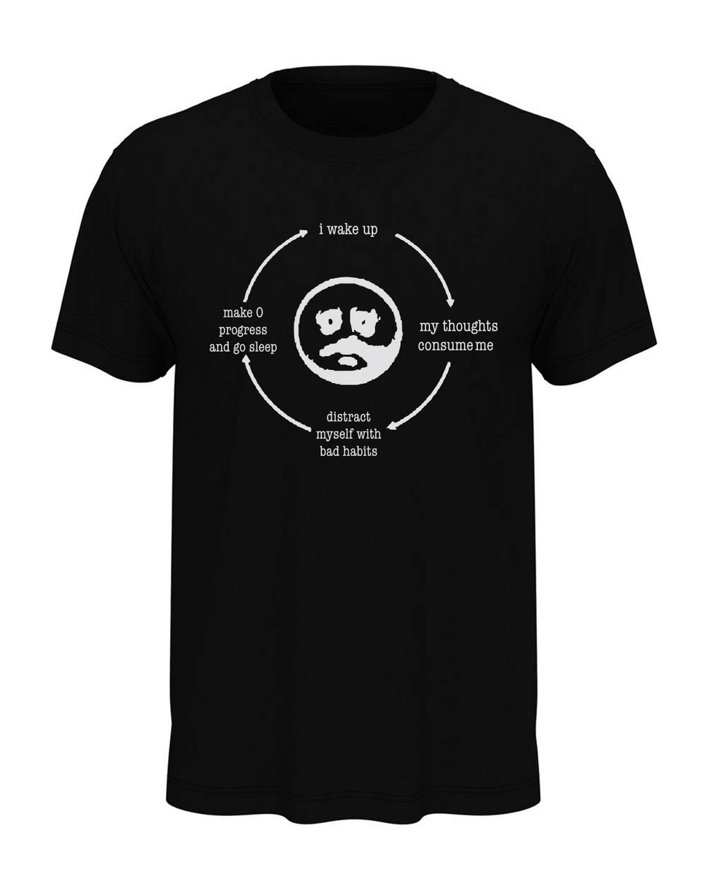 T-shirt "Bad habits"