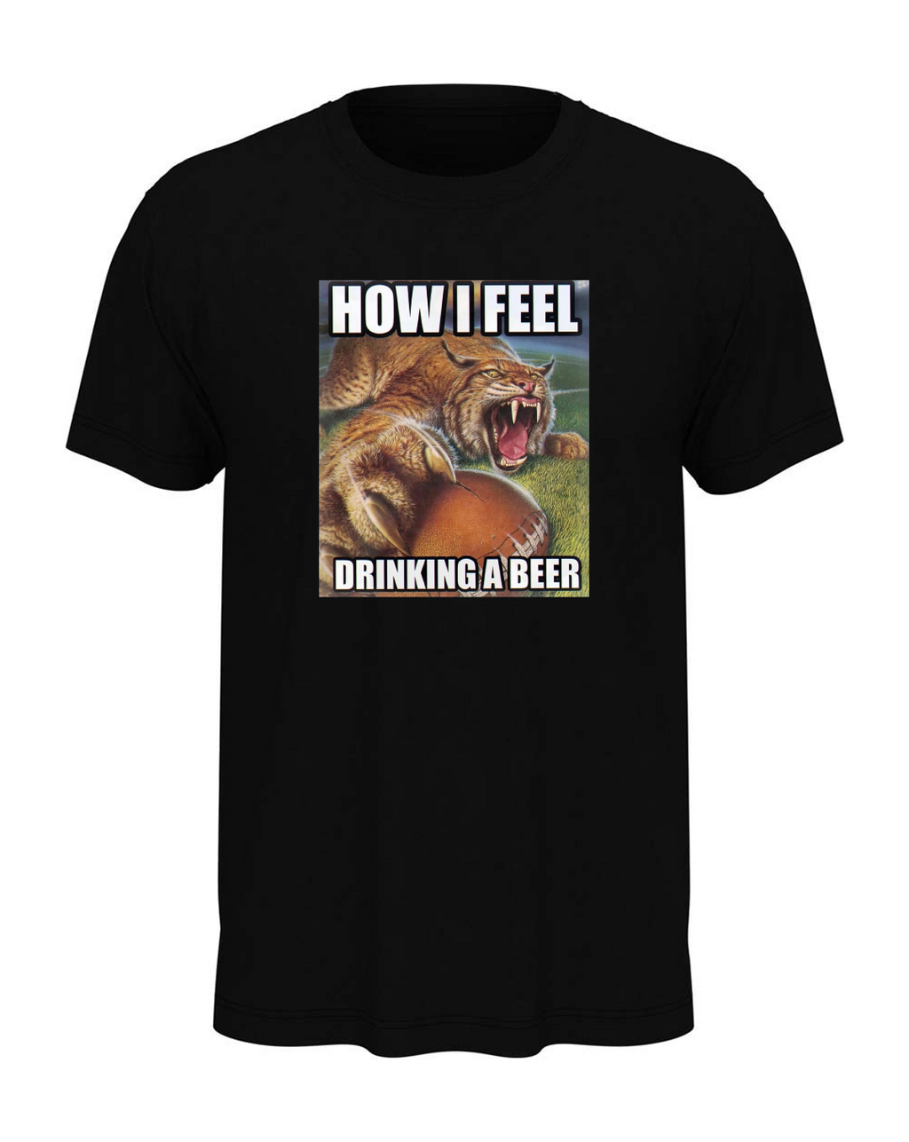 T-shirt "Drinking beer"