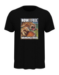 T-shirt "Drinking beer"