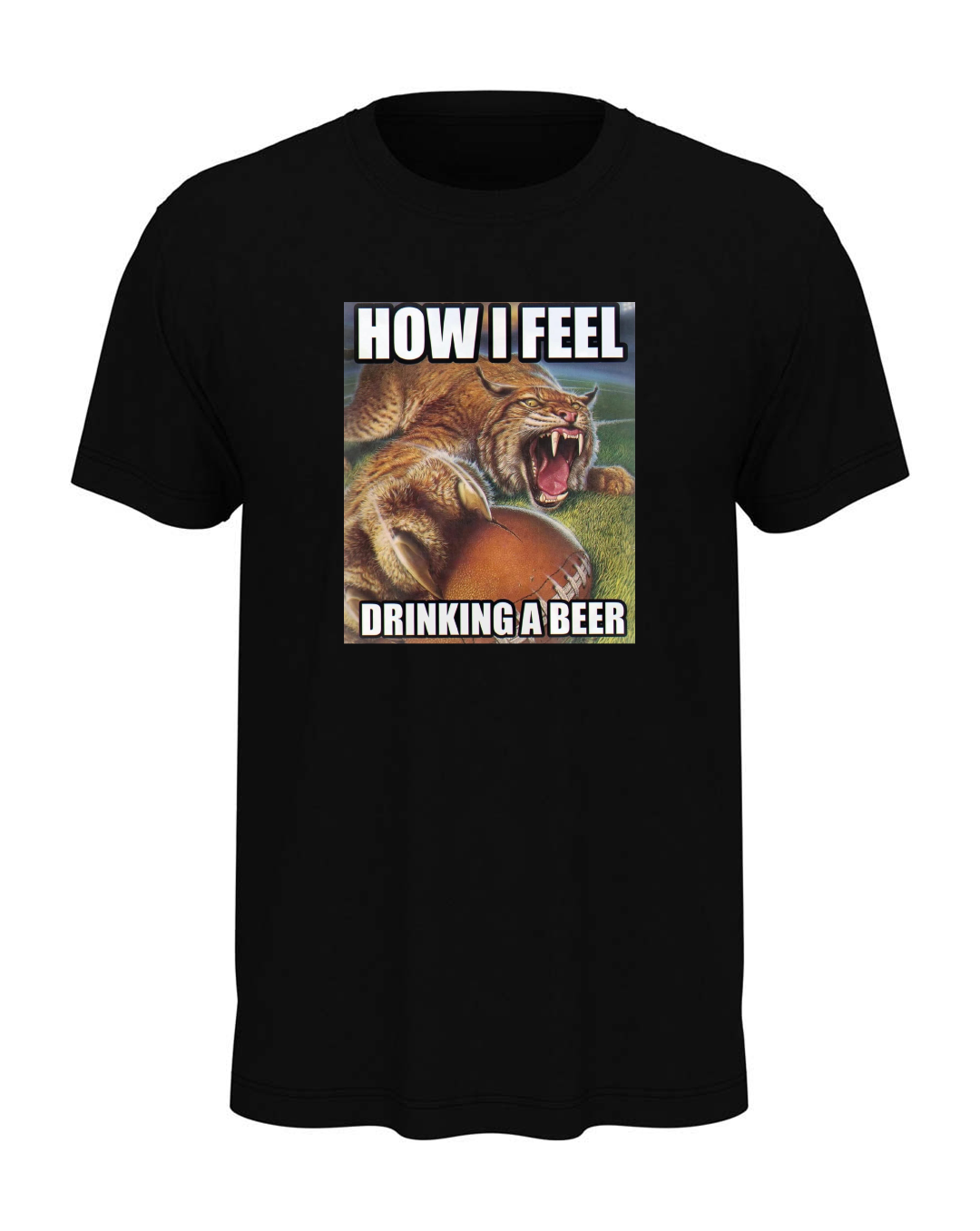 T-shirt "Drinking beer"